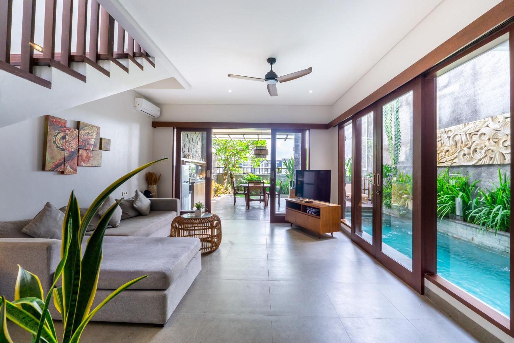 Angan-Angan Villas Canggu Extérieur photo